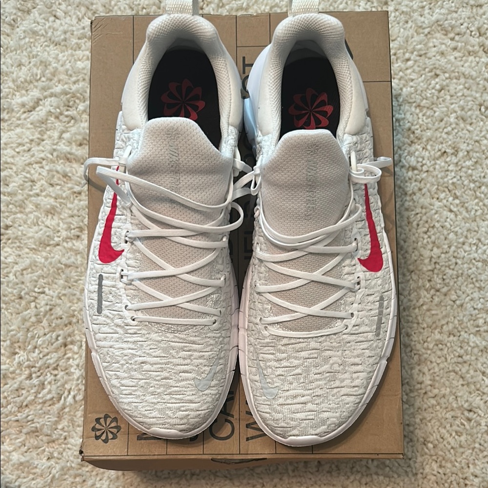 Nike Athletic Shoes - White and Red